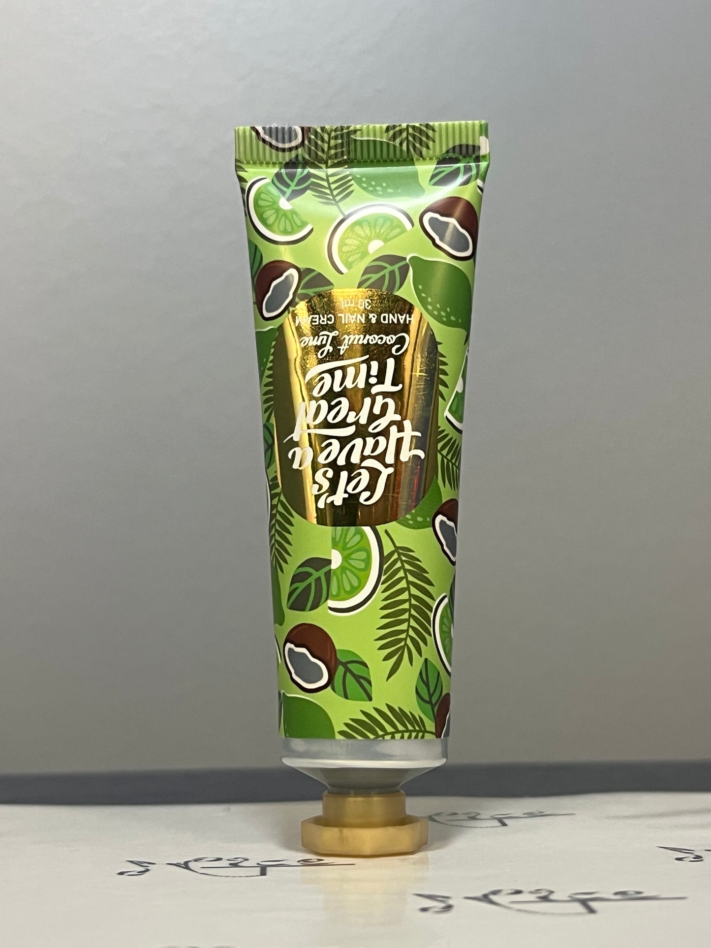 Lime Coconut Gift Set: Lip Balm and Hand and Nail Cream